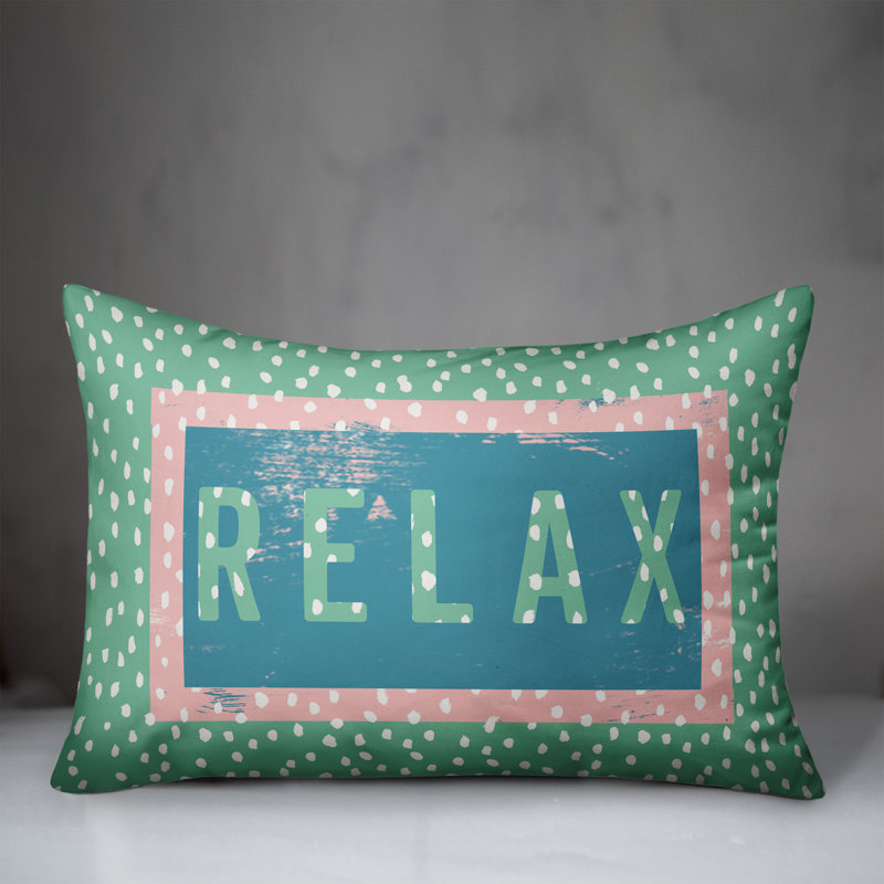  Housse de coussin rectangulaire et insert Relax