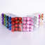 Ornement 24 boules en plastique-910303487