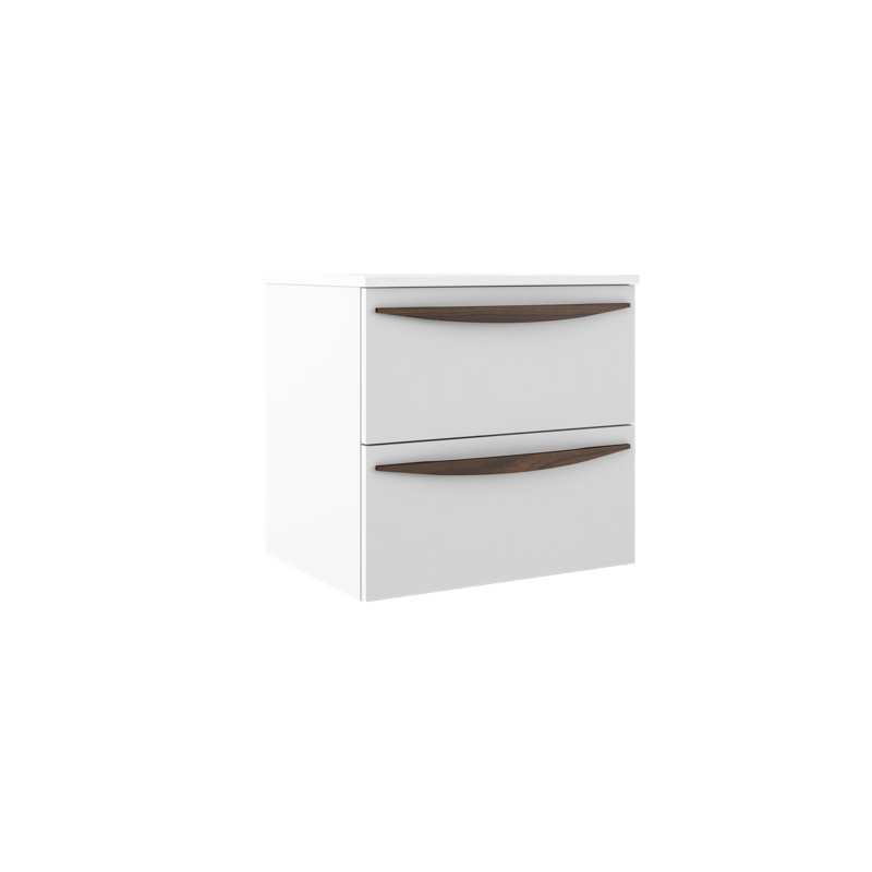 Arco 24'' Single Bathroom Vanity with Ceramic Top, White