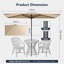 250cm Balcony Parasol-882968861