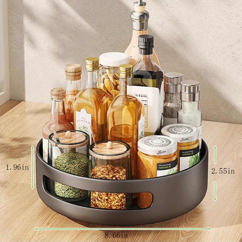 Rotating Storage Rack, 2.55" H x 8.66" W x 8.66" D