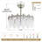 21'' Modern Ceiling Fan with Light-1782415883