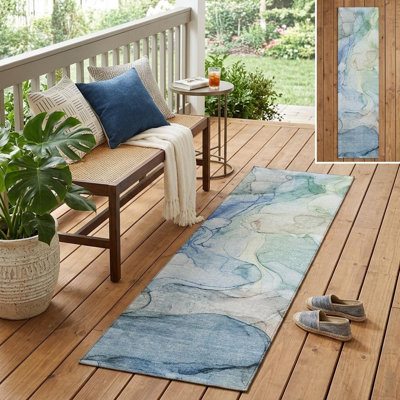 Tapis de couloir d'extérieur 8 po