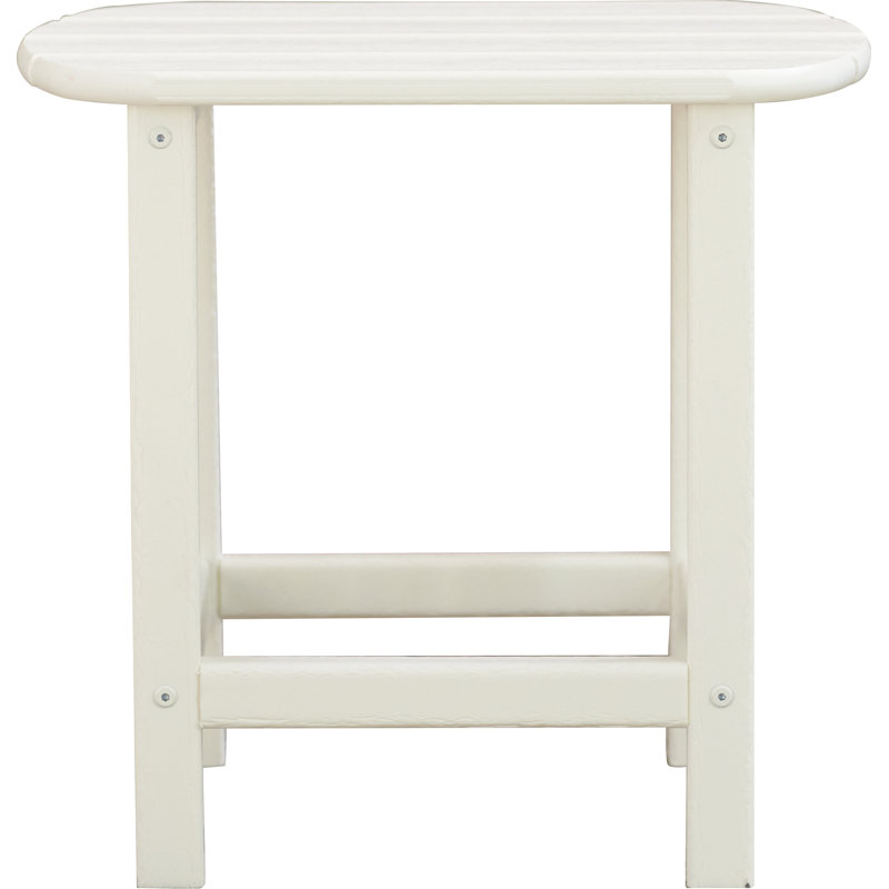Table d'appoint POLYWOOD South Beach 18 ", Blanc
