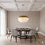 Lustre rond en cristal 12 lumières Transitional-877074281