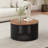 ACACIA SOLID WOOD COFFEE TABLE,NATURAL