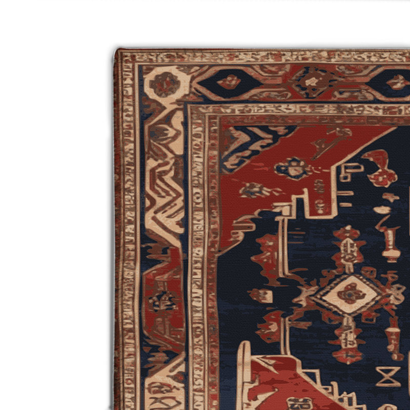 Tapis intérieur et extérieur ArtDeco, Rectangulaire 2 pi x 3 pi