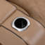 Fauteuil inclinable Nostrand Caramel-451134208