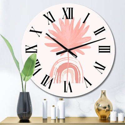 Horloge murale surdimensionnée