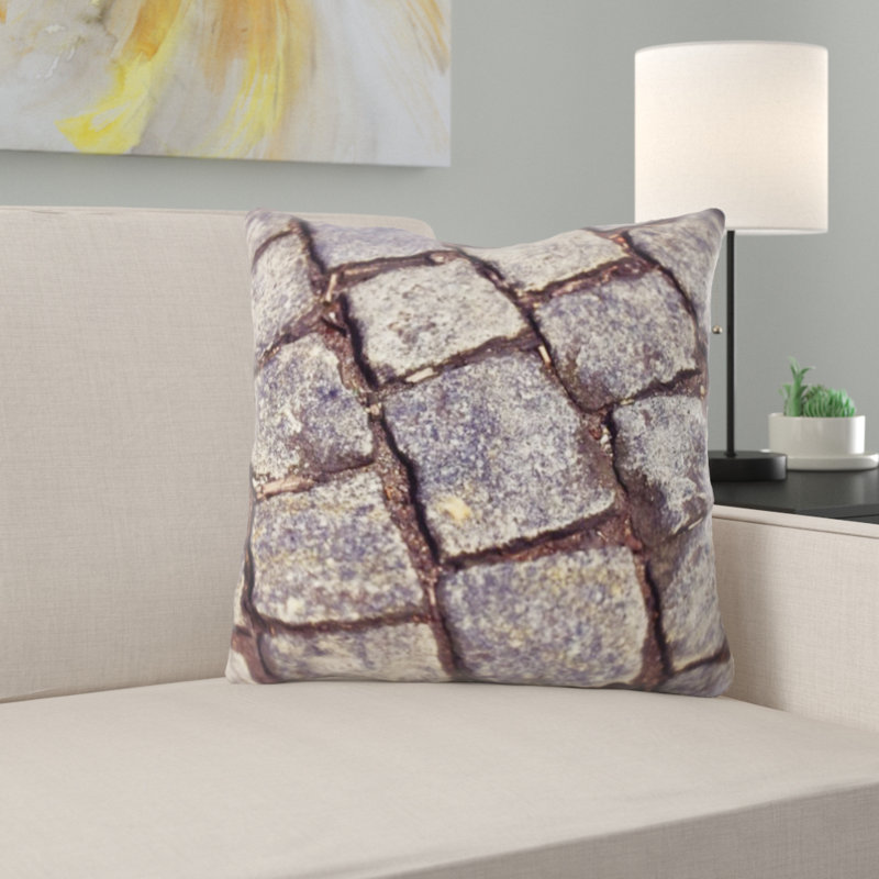 Coussin décoratif pavé
