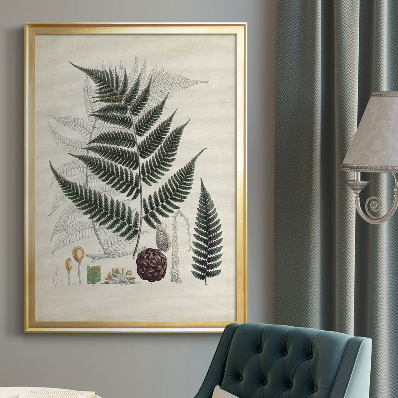 Toile encadrée de qualité supérieure prête à être accrochée, H 42,5 po x l 30,5 po x P 1 po, Cadre doré