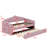 Twin Size Upholstered Daybed With Trundle,Velvet Sofabed With USB & Type-C Charging Ports, Side Storage Bag, No Box-Spring Needed-1994221579