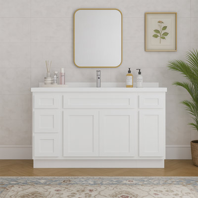 60'' Single Bathroom Vanity Base Only