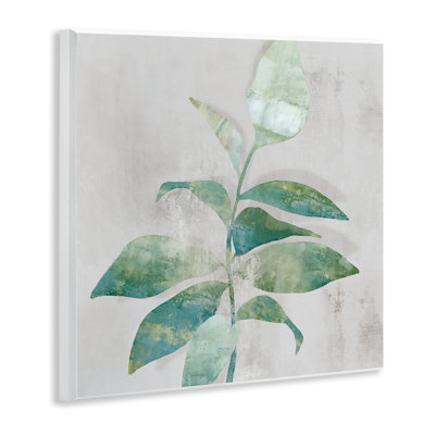 Minimal Bloom Rustic Accent Wall Plaque, design by Alex Black
