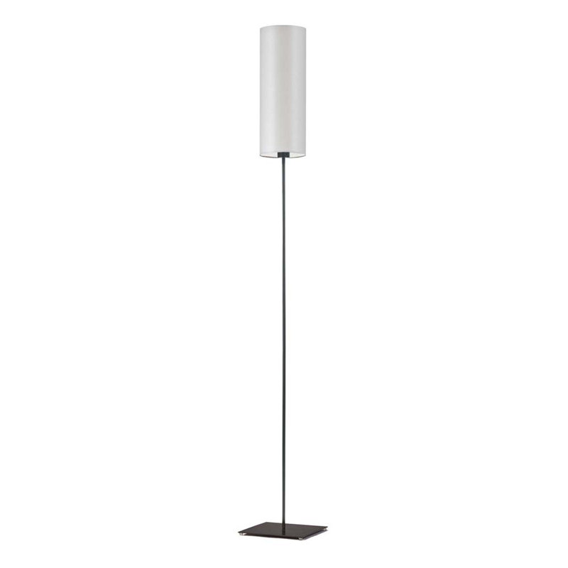 Florencja 165cm Traditional Floor Lamp, Black, Light Grey