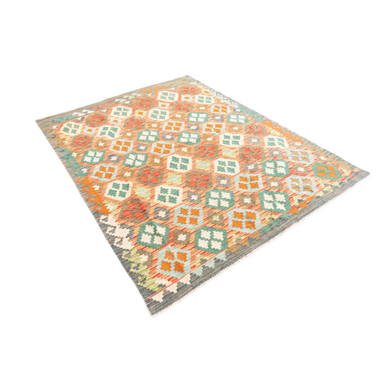 Tapis rouge rouille Odonnell