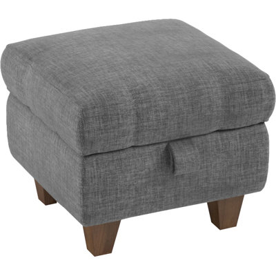 Northwest Hills 70cm Wide Square Solid Colour Standard Ottoman