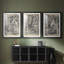 ABSTRACT Series DCCLxxxxi - Impression sur mesure de qualité supérieure avec mat - 3 pièces-537619259-537619257