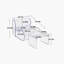 Chaise d'appoint en velours 33,46 po Josman-1182299520
