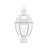 Arelene Stained Glass Beveled and Transparent Lantern Head Post Lantern-387924149