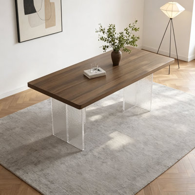 Table de salle à manger en acrylique