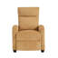 Fauteuil inclinable moderne avec dossier en velours côtelé et structure en bois massif pour un salon confortable-1873854995