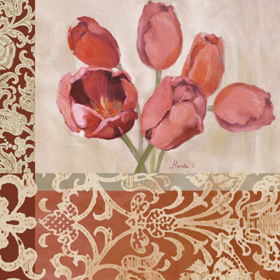 Portrait Of Tulips - Wrapped Canvas Art Prints