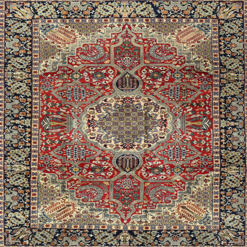 Southwestern Indoor Rug, Square 8'