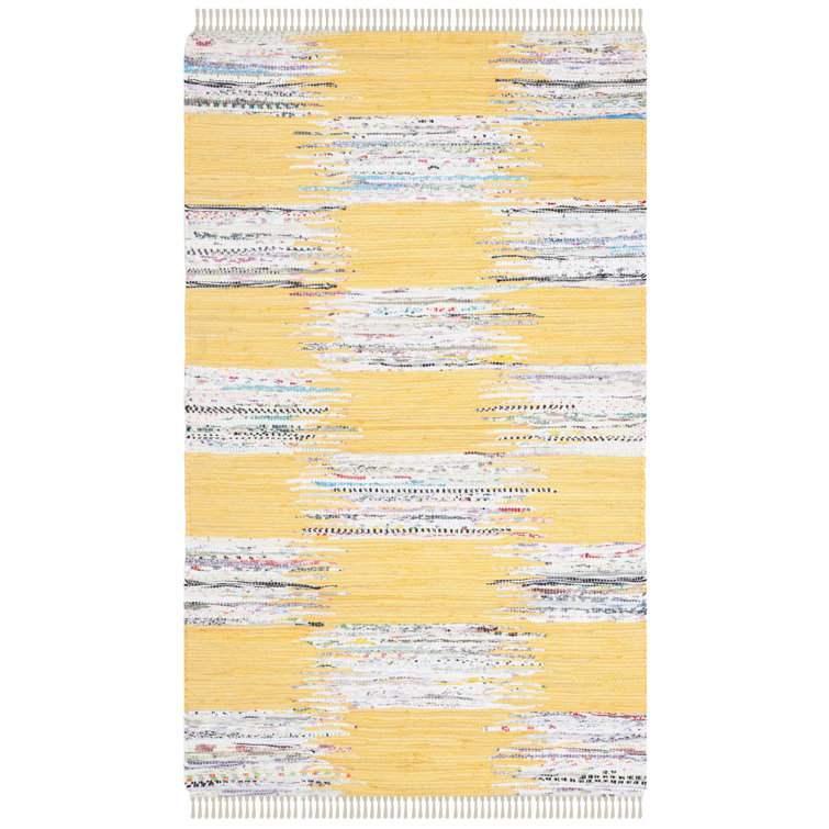 Opie Hand Woven Cotton Ikat Rug