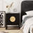 2 PCS Fluted Nightstand with 2 Drawers with Pine Wood Handles & Metal Frame Black-982202394-982202393