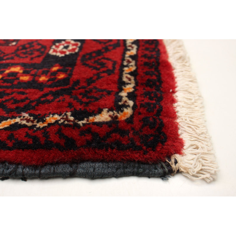 Tapis rouge Royal Baluch 3 pi 4 po x 6 pi 2 po