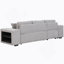 Canapé modulaire réversible en L de 104 po à 3 places avec canapé de rangement