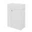 Meuble-lavabo flottant moderne de 18,5 po avec lavabo en résine