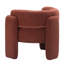  Chaise d'appoint Margarita - rouge cerise-1176084043