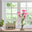 Lampe d'appoint en verre soufflé à la main 23,5 po 3 lumières Calla Lily -235778301