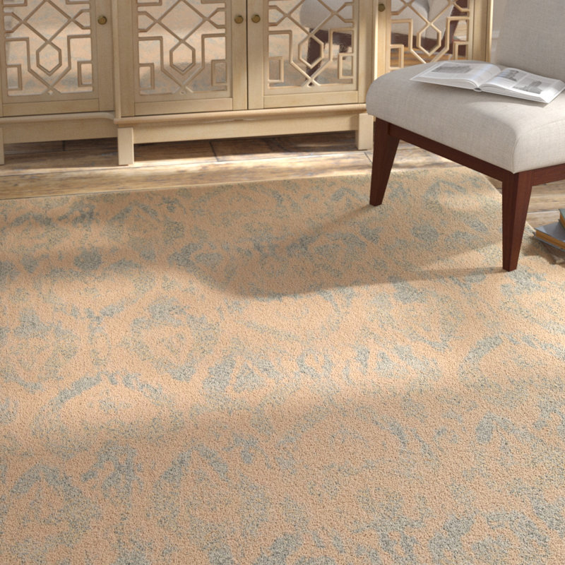 Huntingtown Viscose Abstract Indoor Rug, Rectangle 5'3" x 7'5"