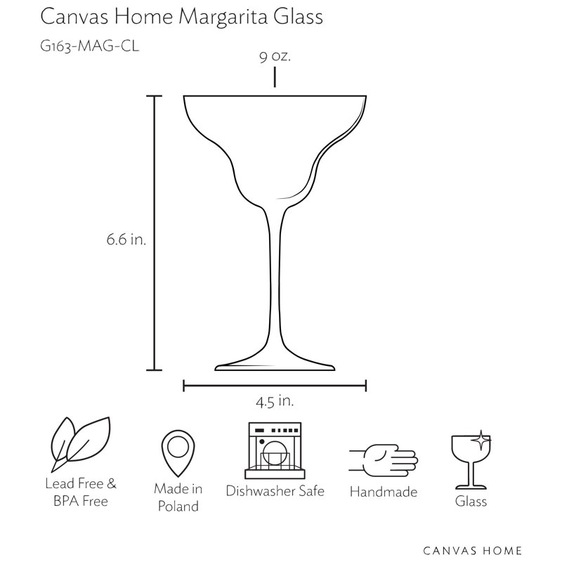 Canvas Home Classic Margarita 9.13oz