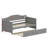 Multi-Functional Wood Daybed Featuring Hidden Trundle Bed and Dual-Purpose Sofa Design-129687905