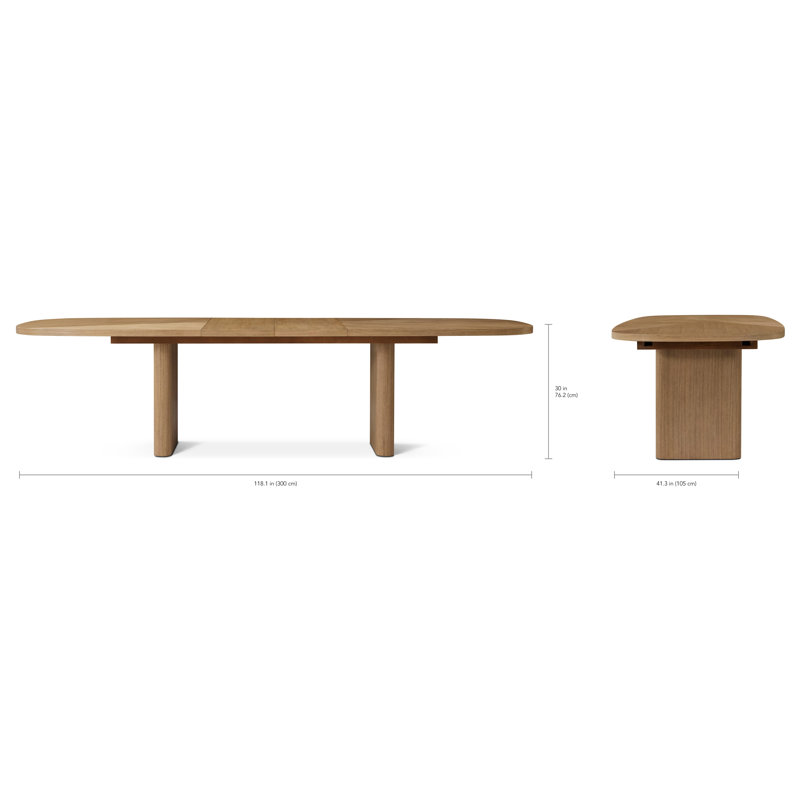 Paris Dining Table, Natural