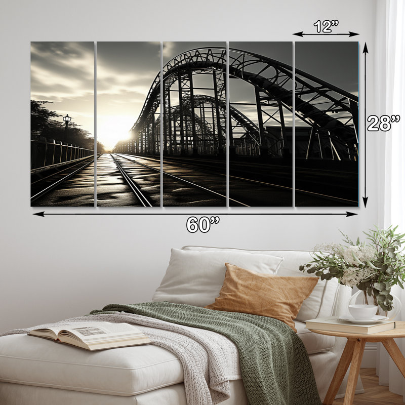 " Rollercoaster Shadow " 5 - Pieces