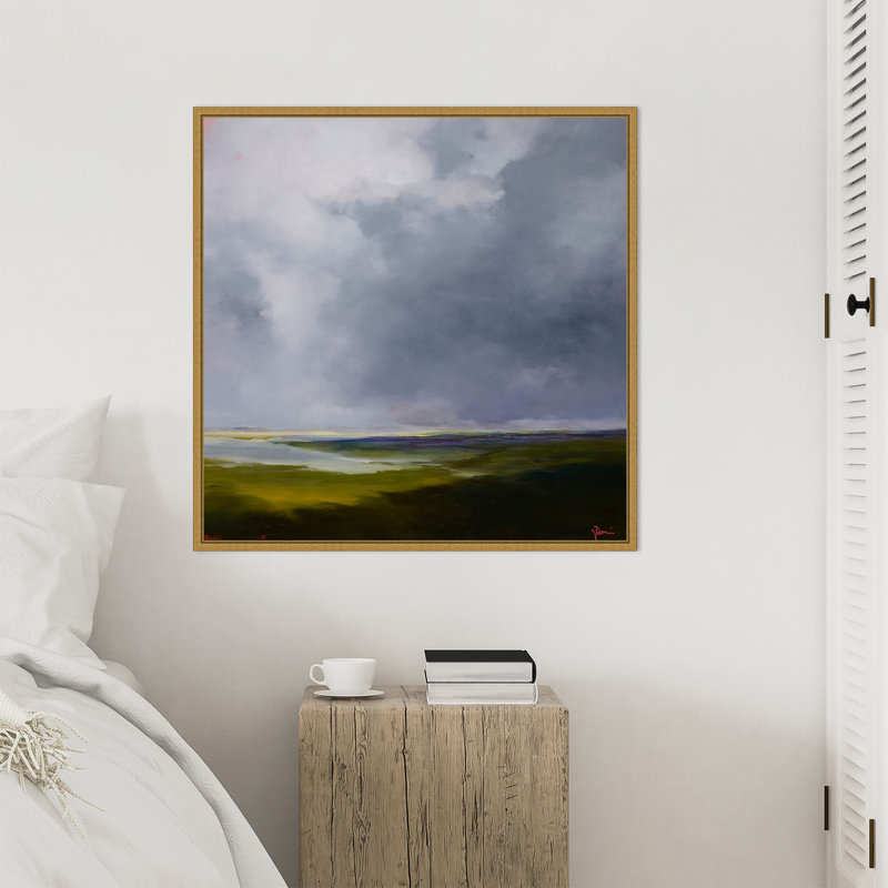 «The Green» par Patrick Dennis, reproduction d'art sur toile encadrée, H 30 po x l 30 po