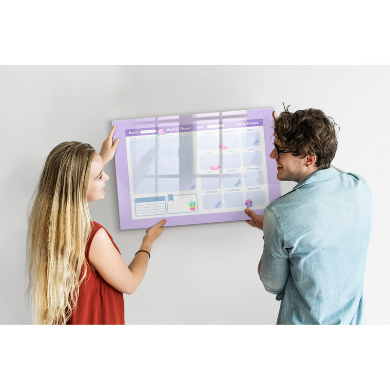 Magnetic Glass Dry Erase Board