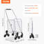 Chariot pliable 45L avec roues d'escalier