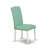 3 Piece Dinette Set for Small Spaces Contains a Square Dining Room Table and 2 Pond Faux Leather Parsons Dining Chairs, Linen White-1991832361-1921175745-1943878911