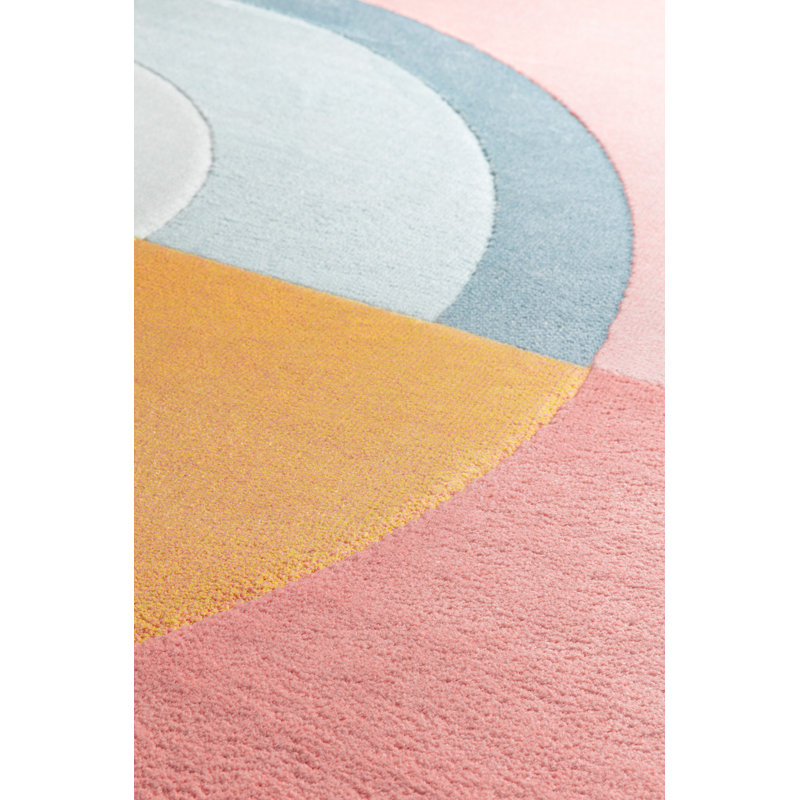 Round Abadou Geometric 160cm X 160cm Area Rug
