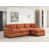 Tissu orange