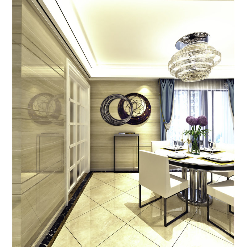 Handmade Abstract Wall Decor on Metal