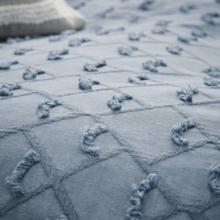 Kona Cotton Duvet Cover Blue