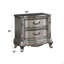 1Pc Nightstand With 2 Drawers