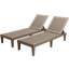 Ikey 21.7'' Outdoor Chaise Lounge-1828118224
